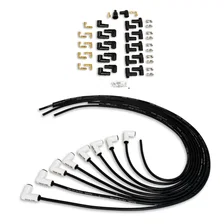 8mm Spiro Pro Ceramic Boot Universal Wire Set 90? Black image 1