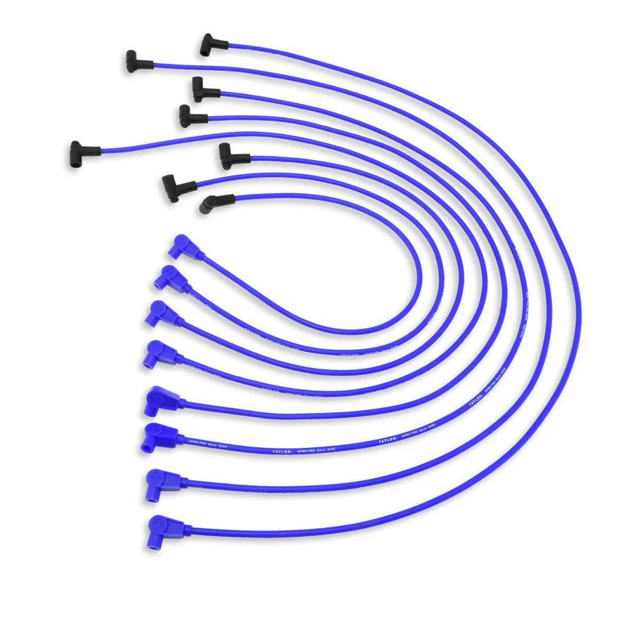 8mm Spiro-Pro custom 8 cyl blue