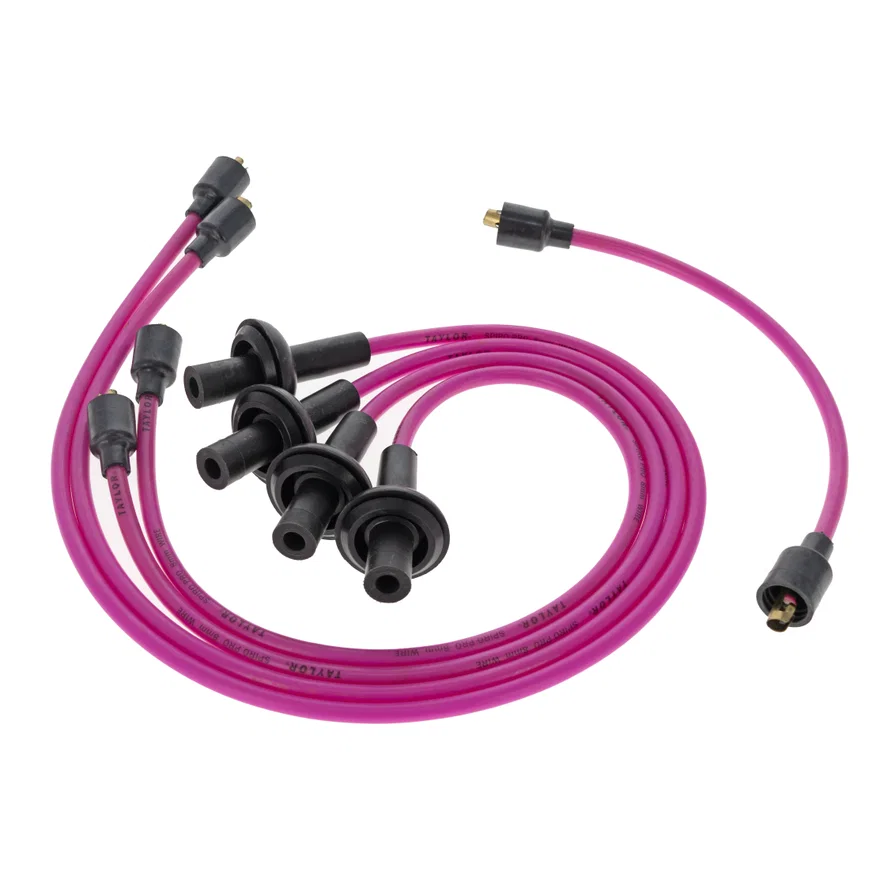 8mm Spiro-Pro custom 4 cyl pink for Volkswagen