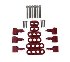 10.4mm Horizontal Wire Loom Kit Red image 1