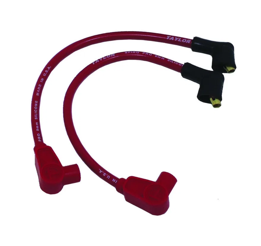 8mm Spiro-Pro red 12in custom Motorcycle 90 for Harley-Davidson