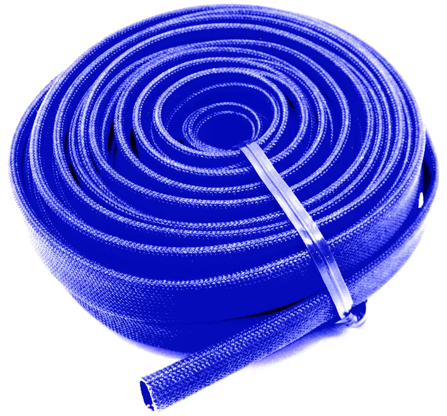 Thermal Protective Wire Sleeving 25ft Blue