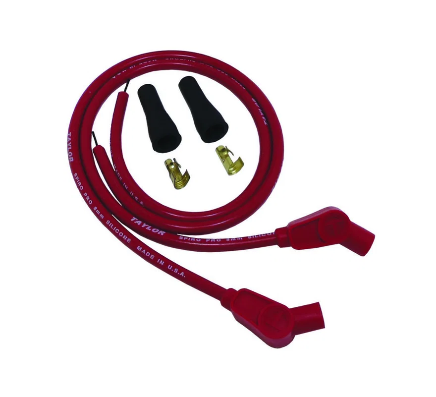 8mm Spiro-Pro red Motorcycle univ 135