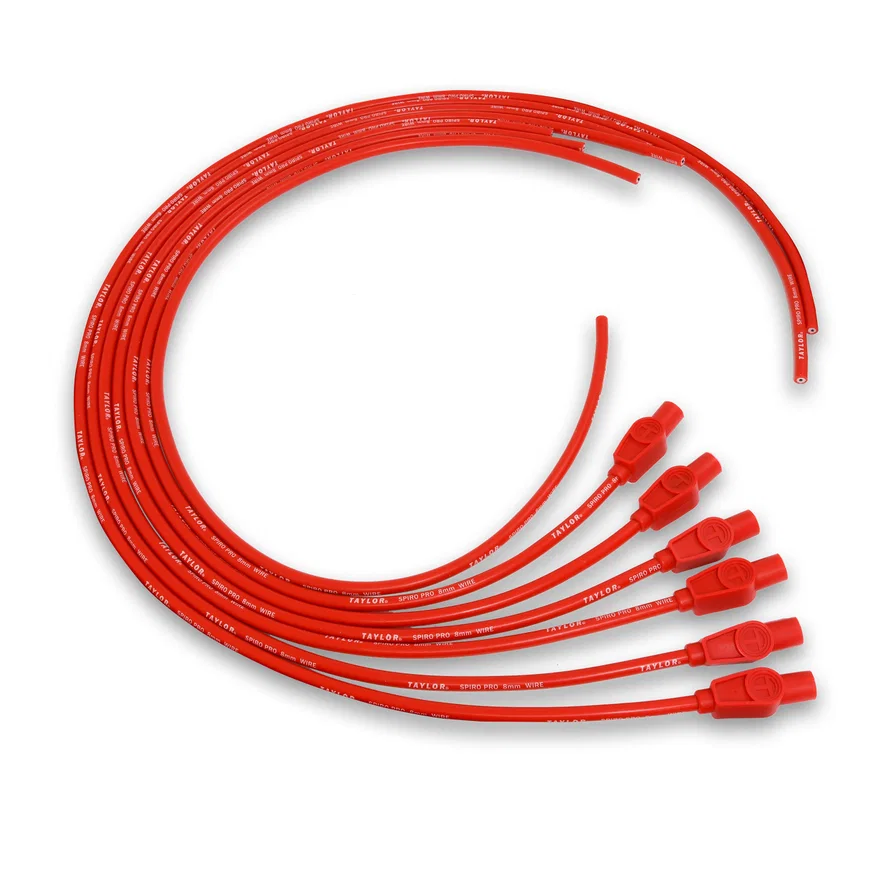 8mm Spiro-Pro univ 6 cyl 180 red