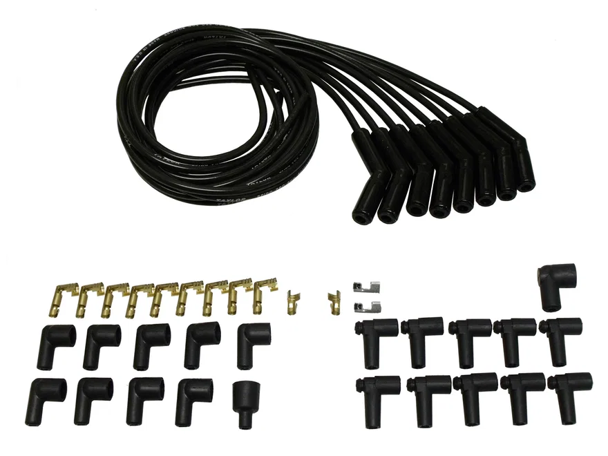 8mm Spiro Pro Black Ceramic Boot Universal Wire Set 135˚ Black Wire