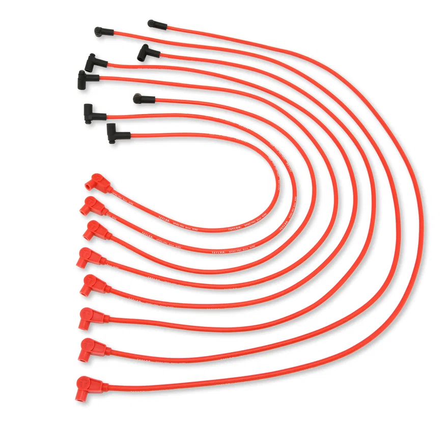 8mm Spiro-Pro custom 8 cyl red