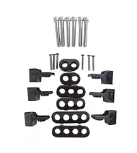 10.4mm Horizontal Wire Loom Kit Black image 1