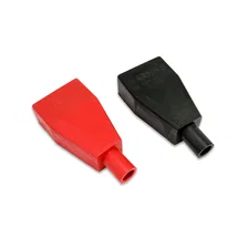 Battery Terminal Covers Red Black image 1