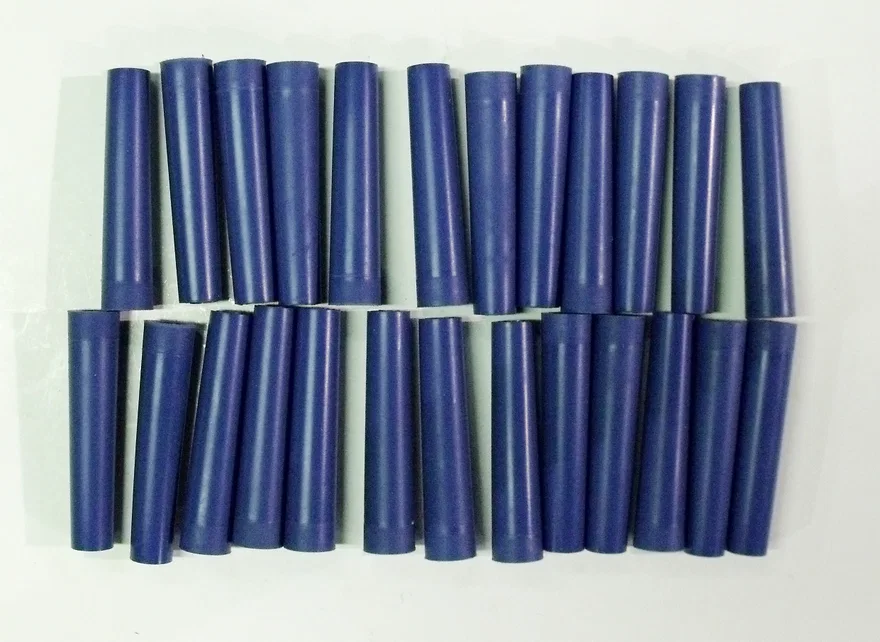 180 Degree Blue Silicone Plug Boot