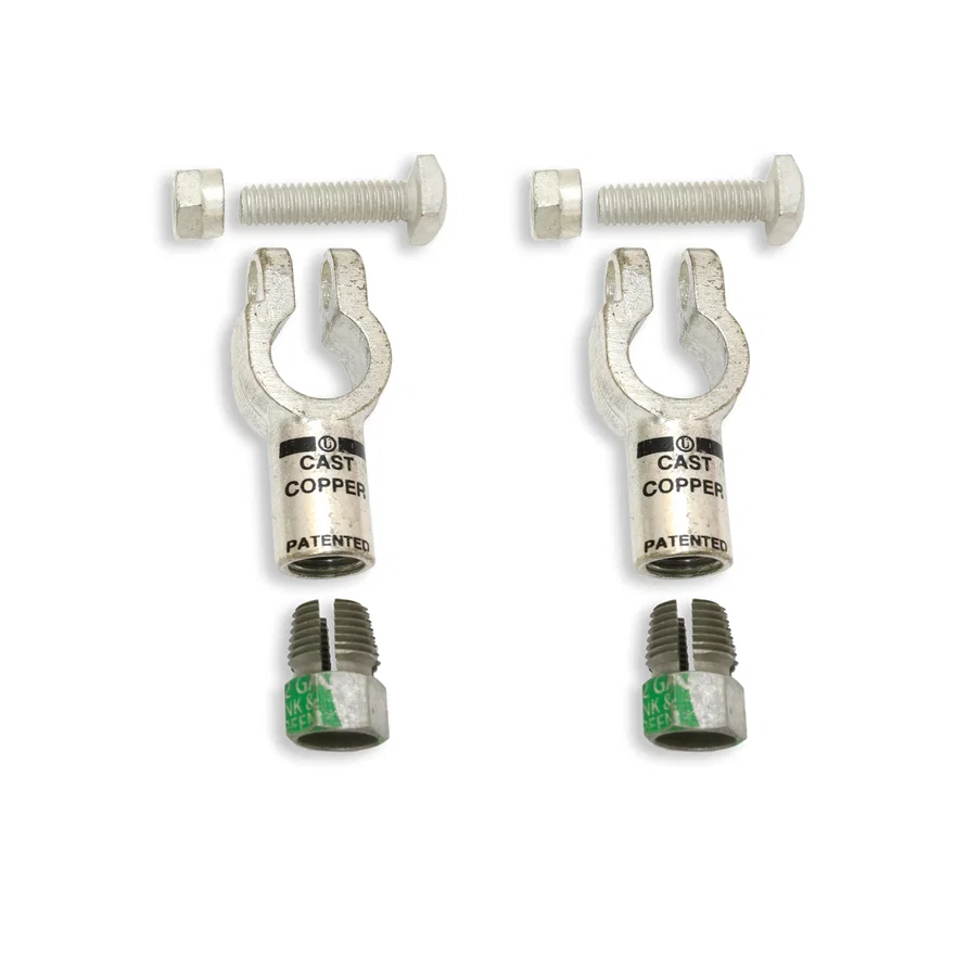 2 Ga Compression Battery Terminal 2 Pack