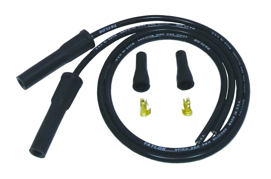 8mm Spiro-Pro black 36in univ Motorcycle 180 Pro Comp