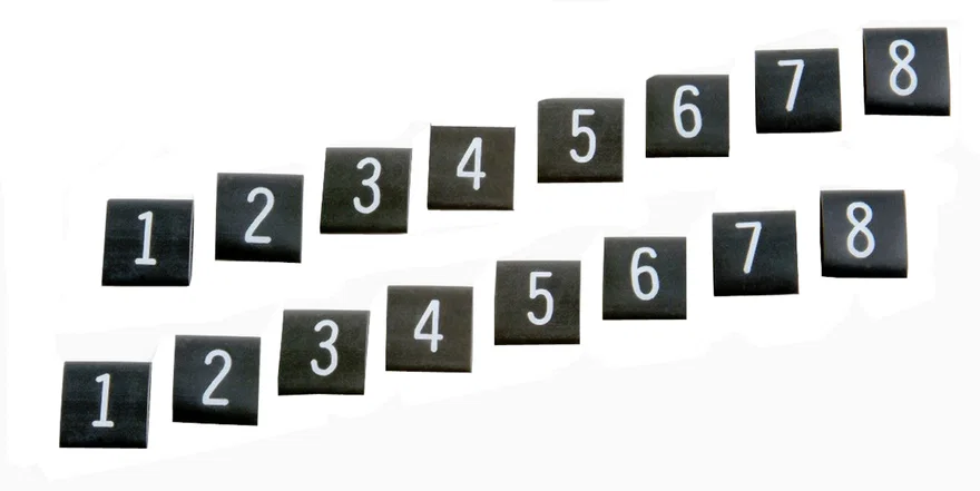Heat Shrink Sleeve Wire Markers Black