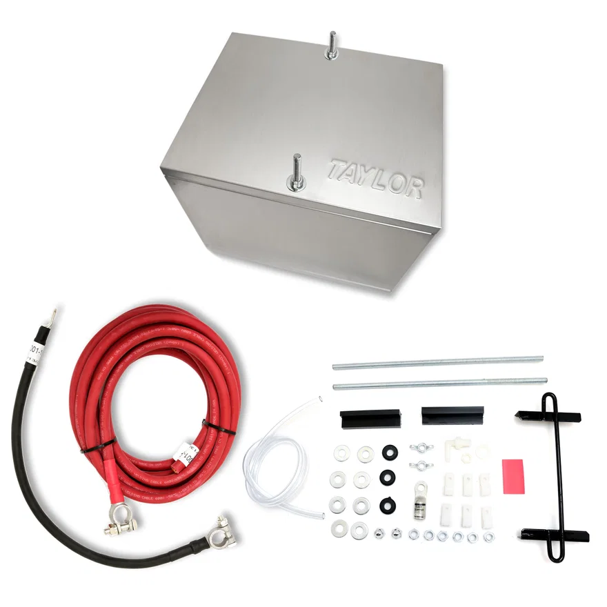 Battery Box Alum. Nhra With 1Ga Cables