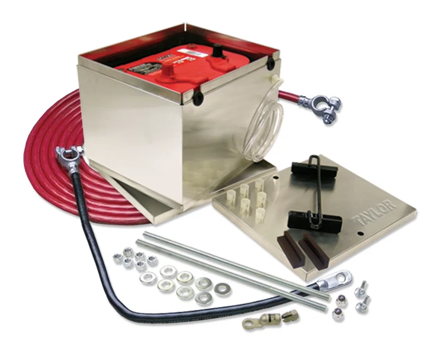Battery Box Alum Nhra With 1Ga Wc Cables