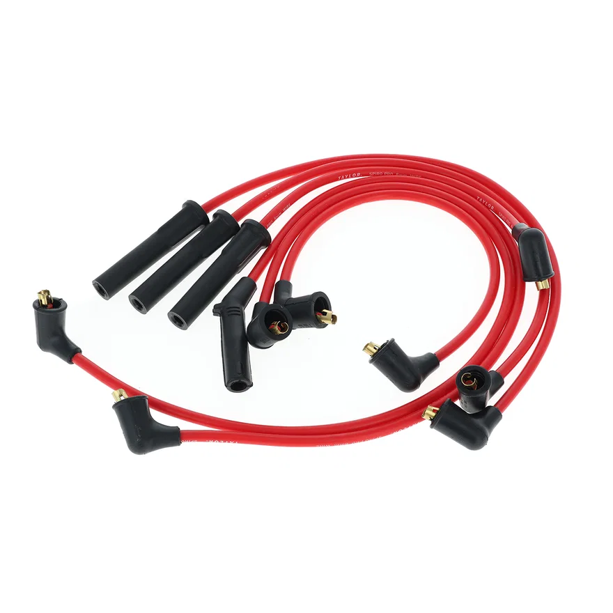 8mm Spiro-Pro custom 4 cyl red for Nissan
