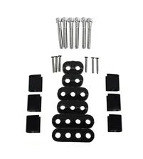 7-8mm Horizontal Wire Loom Kit Black image 1