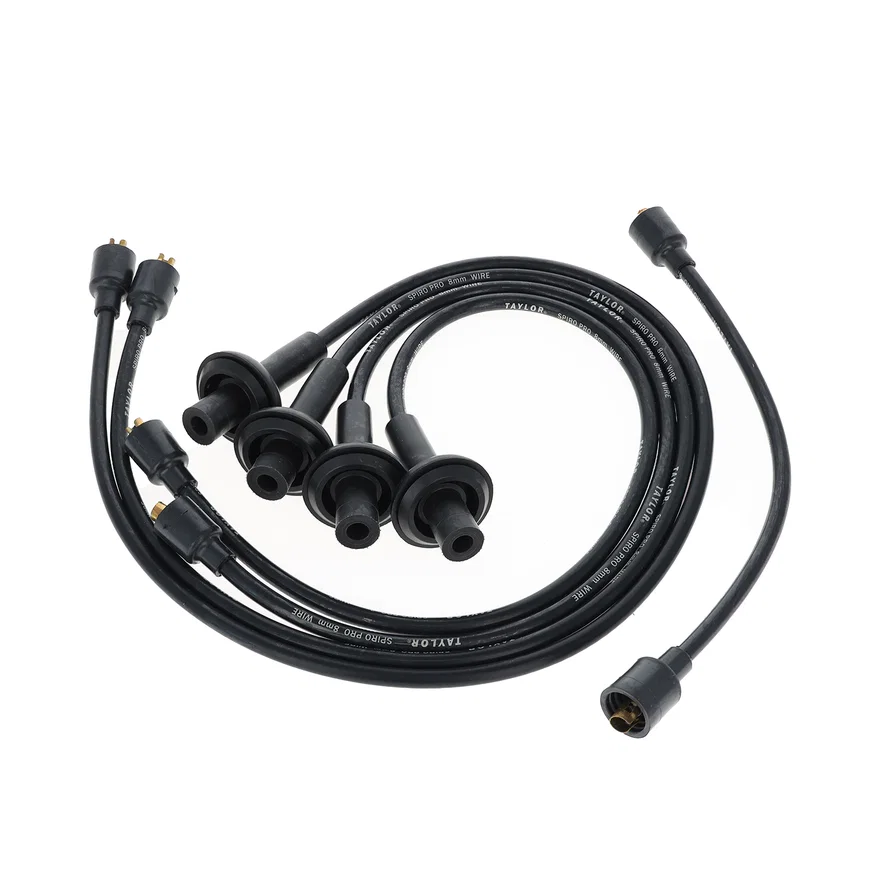 8mm Spiro-Pro custom 4 cyl black for Volkswagen