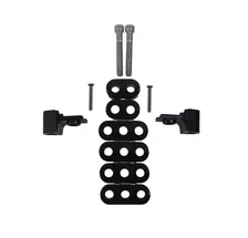 7-8mm V6 Horizontal Wire Loom Kit Black image 1