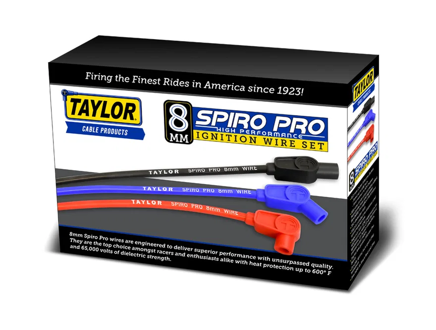 8mm Spiro-Pro custom 8 cyl black