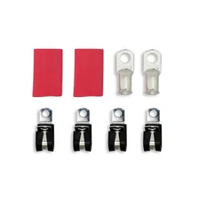 1/0 Ga Battery Cable Kit Red 8ft image 2