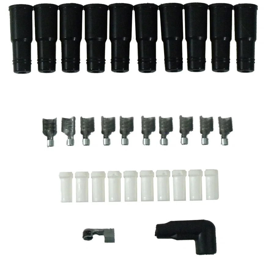 Ls/Lt/Vortec Coil/Dist Boot/Terminal Kit 180 Degree Deg