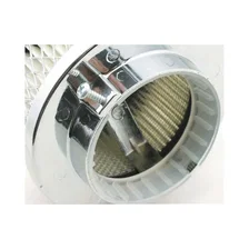 Air Cleaner - Deep Dish - 4 Inch x 2 Inch - Chrome image 4