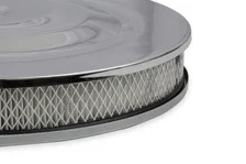Air Cleaner - 14 Inch Diameter x 2-1/4 Inch Tall - Chrome image 8
