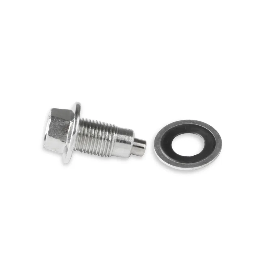 Chrome Oil Pan Plug