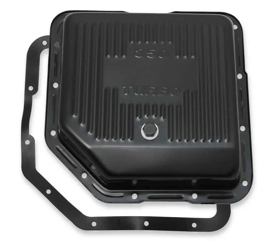 Transmission Oil Pan - Black Steel