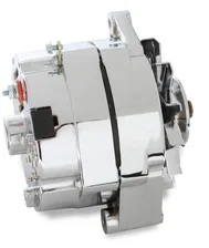 Chrome Alternator Late GM-Delco 80 Amp image 3
