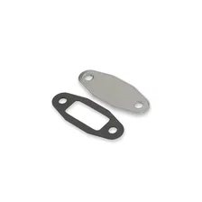 Fuel Pump Block Off Plate - Chrome image 2