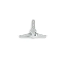 Air Cleaner Wing Nut - Tri-Bar - Chrome image 2
