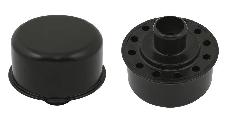 Push-On Breather - Flat Black