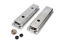 Chrome Valve Covers - Finned image 2
