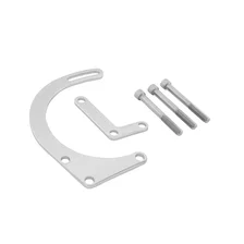 Lower Alternator Mounting Kit - Chrome image 2