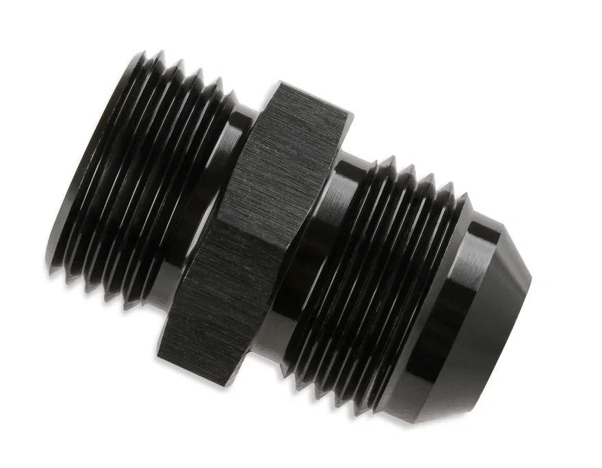 6 AN To 9/16-18 (AN6) O-Ring Black