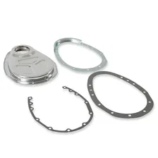 2 Piece Quick Change Timing Cover - Chrome image 3