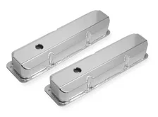Fabricated Aluminum Valve Covers - Silver Finish image 2
