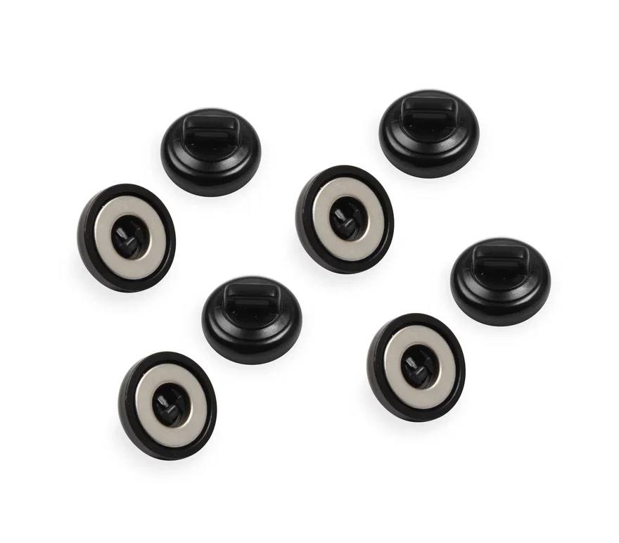 Magnetic Cable Tie - (Small Tie Black - 8pk)