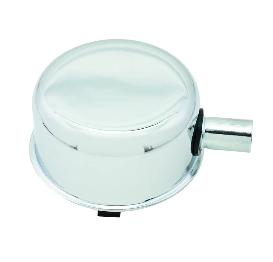 Oil Filler Cap with PCV Tube - Chrome for Chevrolet