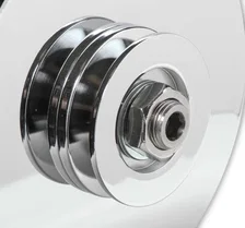 1-Wire Alternator - 140 Amp - Chrome Finish image 2