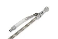 Engine Oil Dipstick & Tube - Braided Stainless Steel image 3