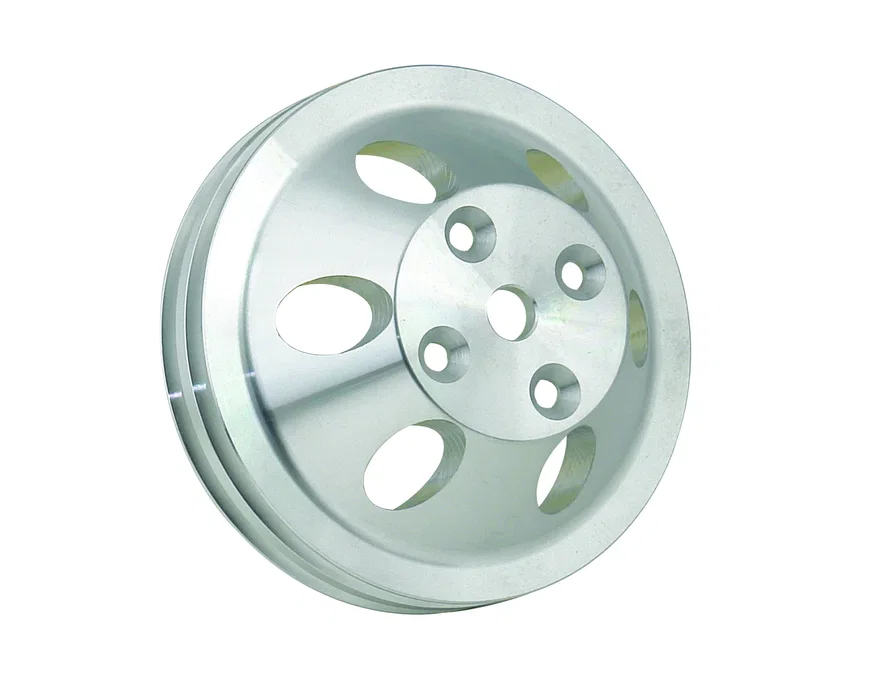 Water Pump Pulley - Aluminum - Double Groove