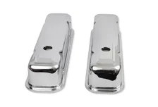 Chrome Tall-Style Valve Covers for Pontiac image 2
