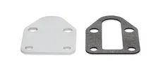 Fuel Pump Block Off Plate - Chrome image 3