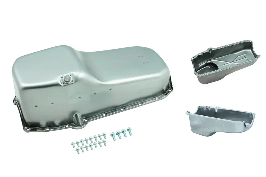 Oil Pan - Natural Unfinished Steel