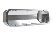Fabricated Aluminum Valve Covers with Breather Holes - Long Bolt image 2