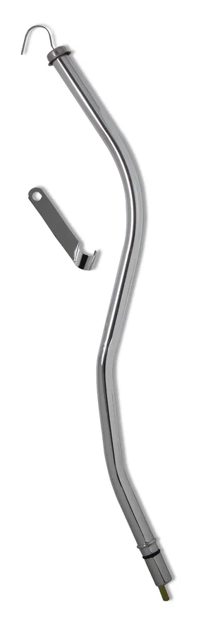 Transmission Dipstick & Tube - Chrome