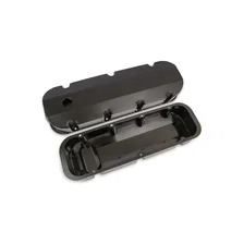 Fabricated Aluminum Valve Covers - Black Finish image 4