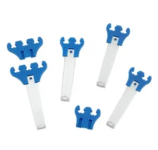 Standard Wire Loom Kit - Chrome / Blue image 1